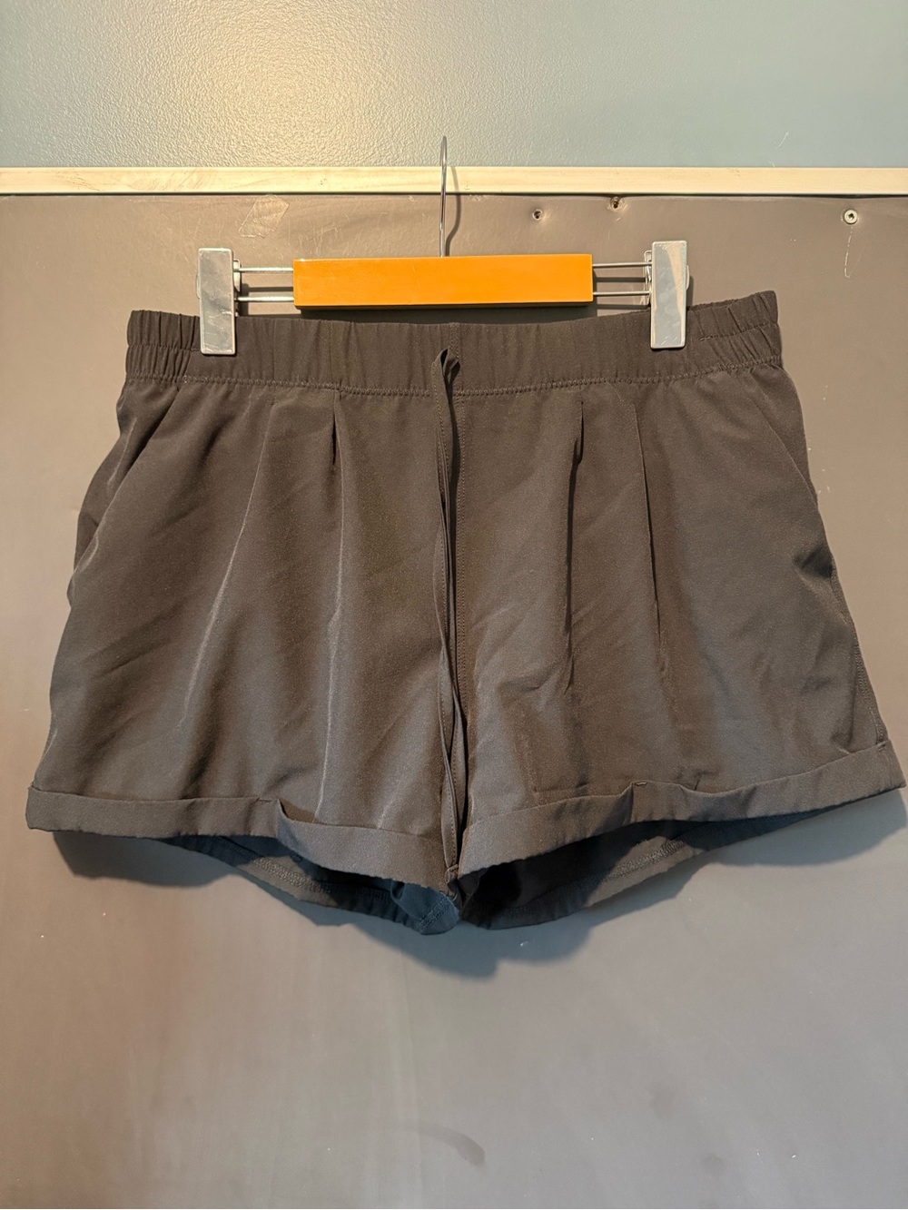 ZYIA Black Athletic Drawstring Shorts